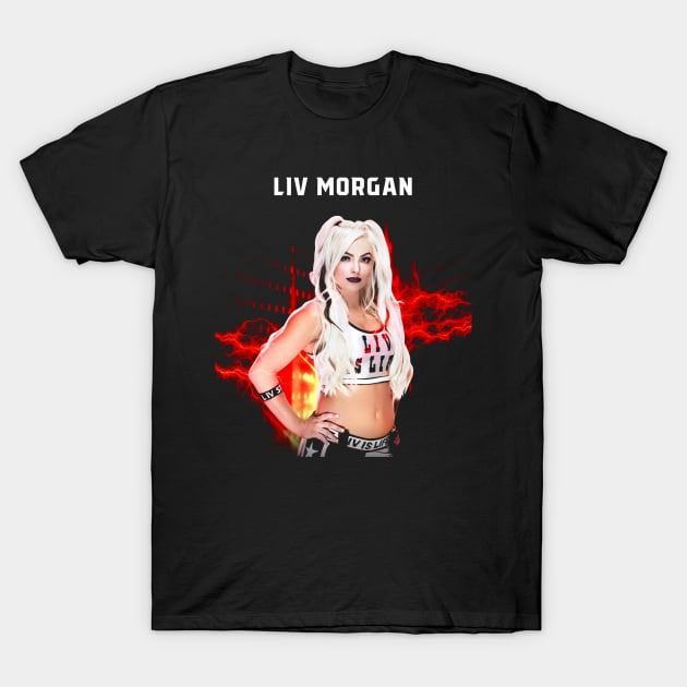 Liv Morgan T-Shirt by Crystal and Diamond